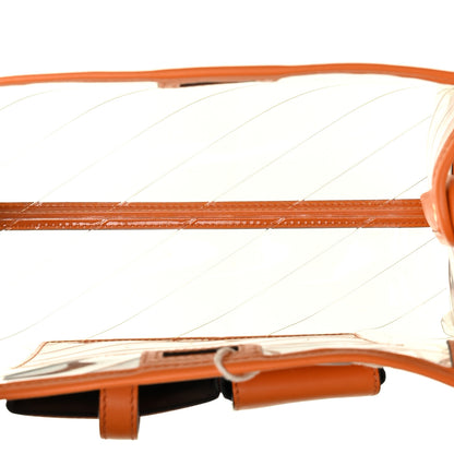 Fendi TPU Vitello Grace Pequin Pocket Mini Peekaboo Defender Aranciata 4 of 13