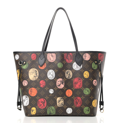 Louis Vuitton X FORNASETTI Monogram Cameo Neverfull MM 3 of 9