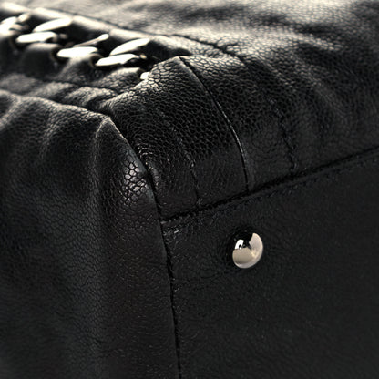 Chanel Glazed Caviar Modern Chain Tote Black 6 of 13