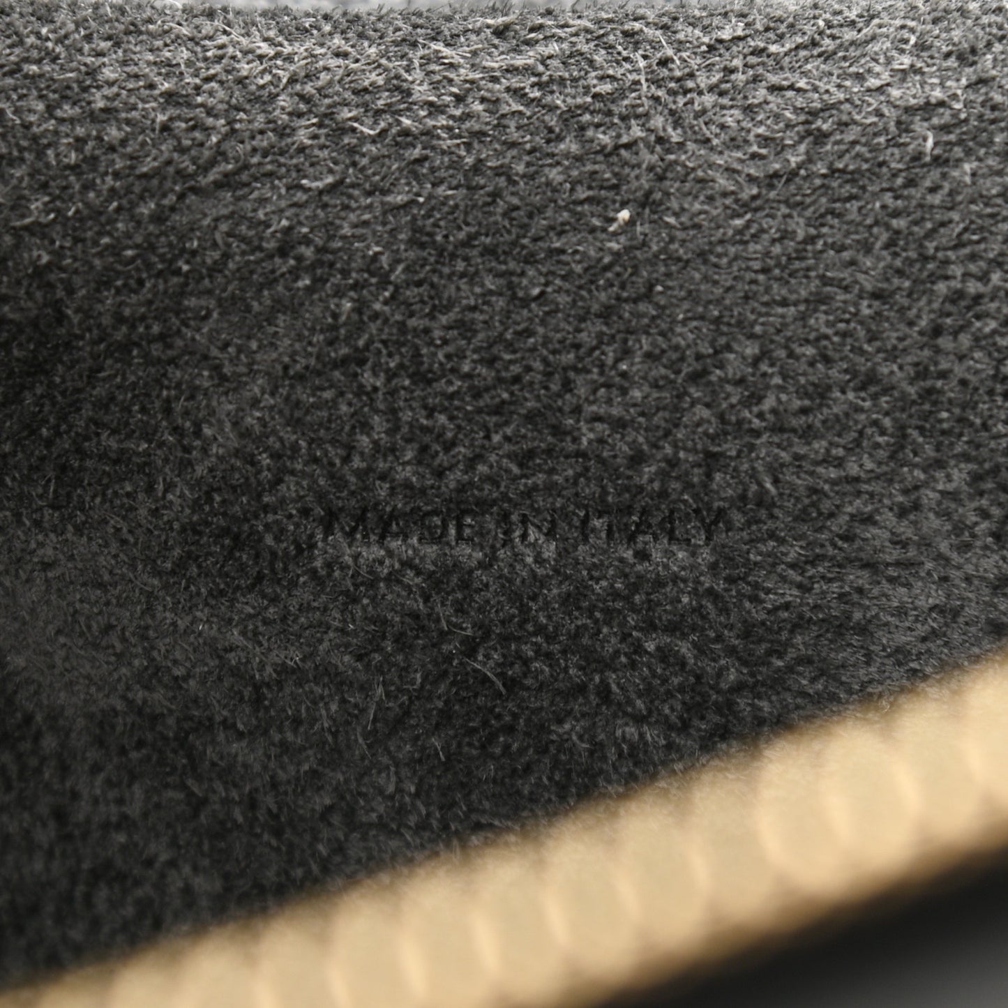 Grained Calfskin Mini Belt Bag Grey