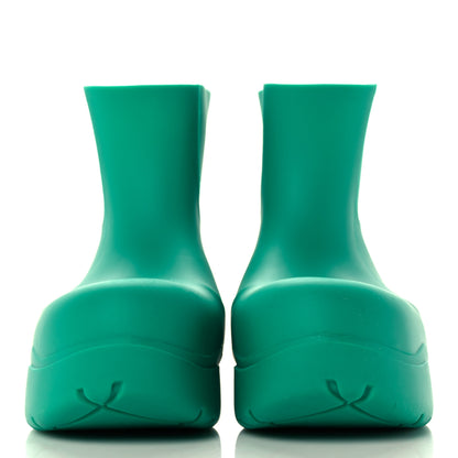 Bottega Veneta Rubber Puddle Boots 38 Acid Turquoise 2 of 8