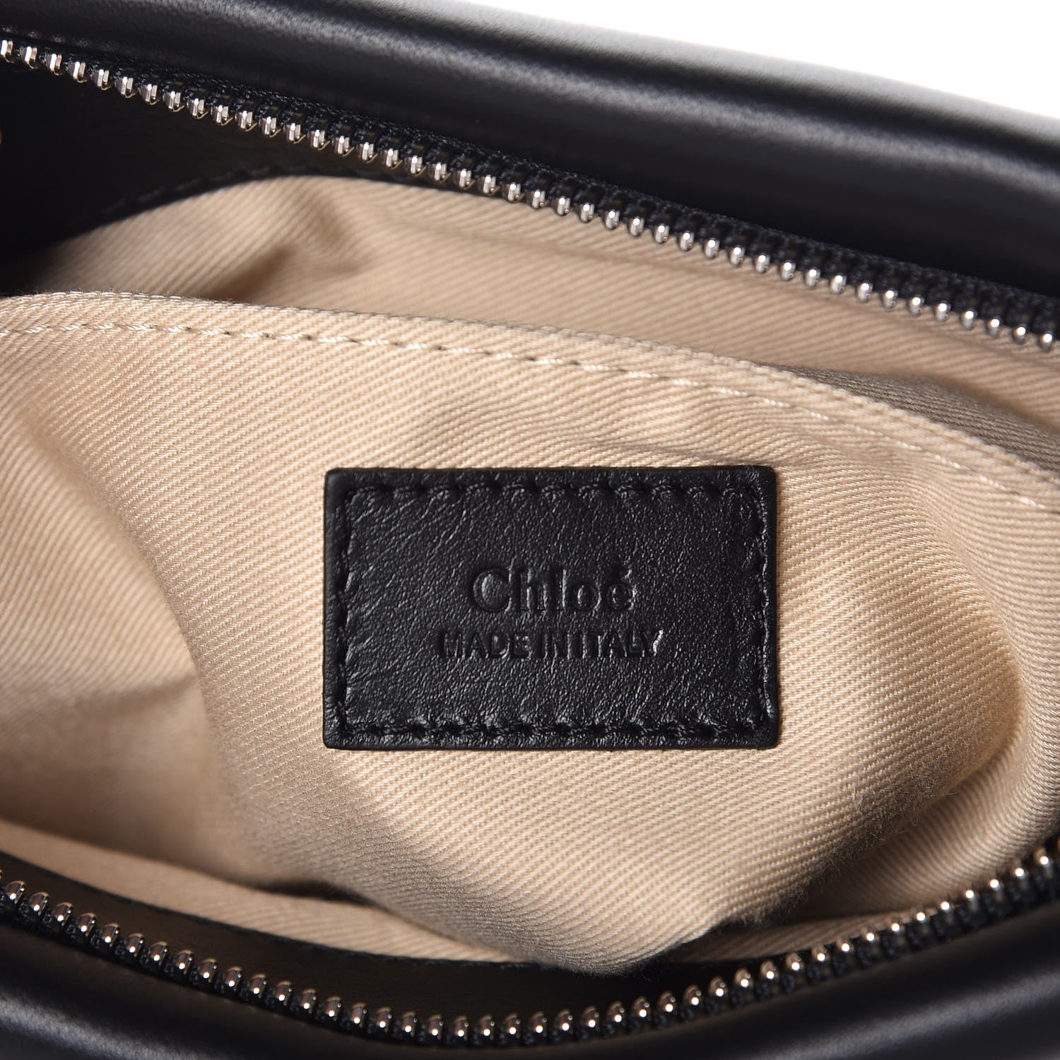 Chloe Smooth Calfskin Quilted Medium Roy Bag Black 7 of 8