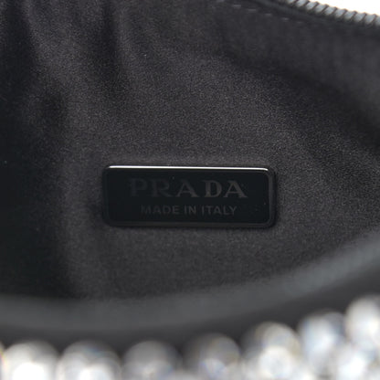 Prada Satin Crystal Mini Re-Edition 2000 Bag Cristal 6 of 9