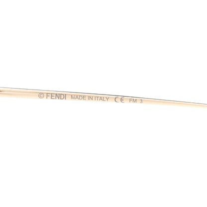 Fendi Metal Acetate F is Fendi FF Cat Eye Sunglasses FF 0290/S Blue Havana 6 of 7