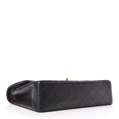 Chanel Lambskin Quilted Medium Double Flap Black 4 of 10