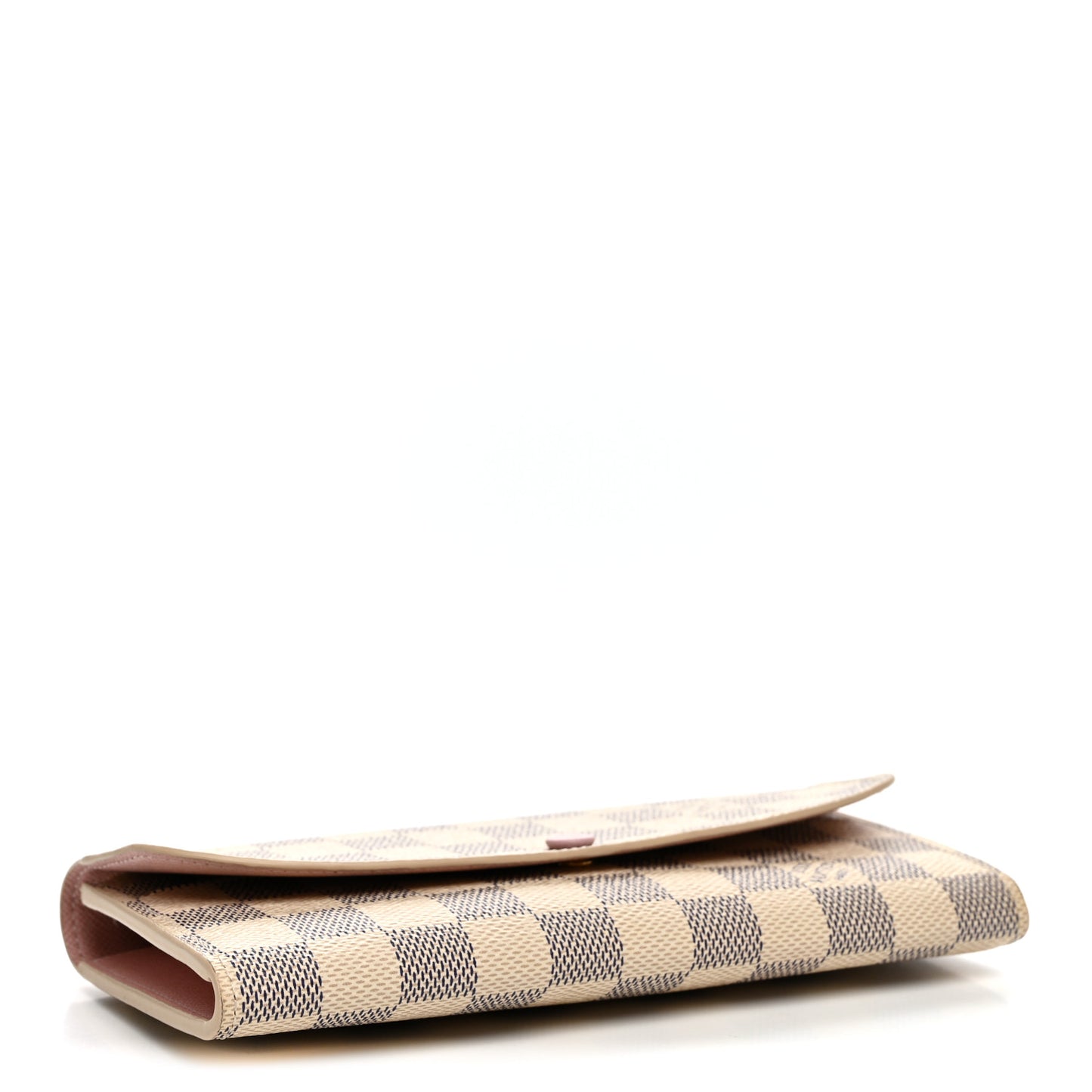 Damier Azur Emilie Wallet Rose Ballerine