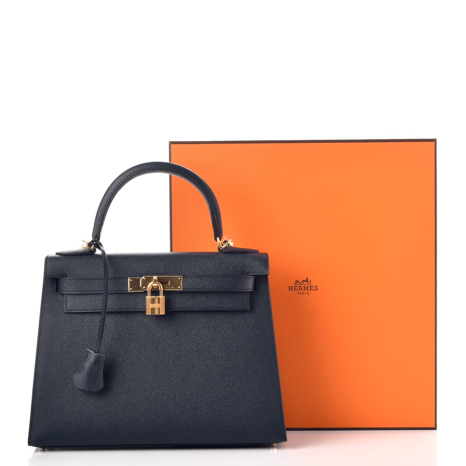 Hermes Epsom Kelly Sellier 28 Bleu Indigo 41 of 41