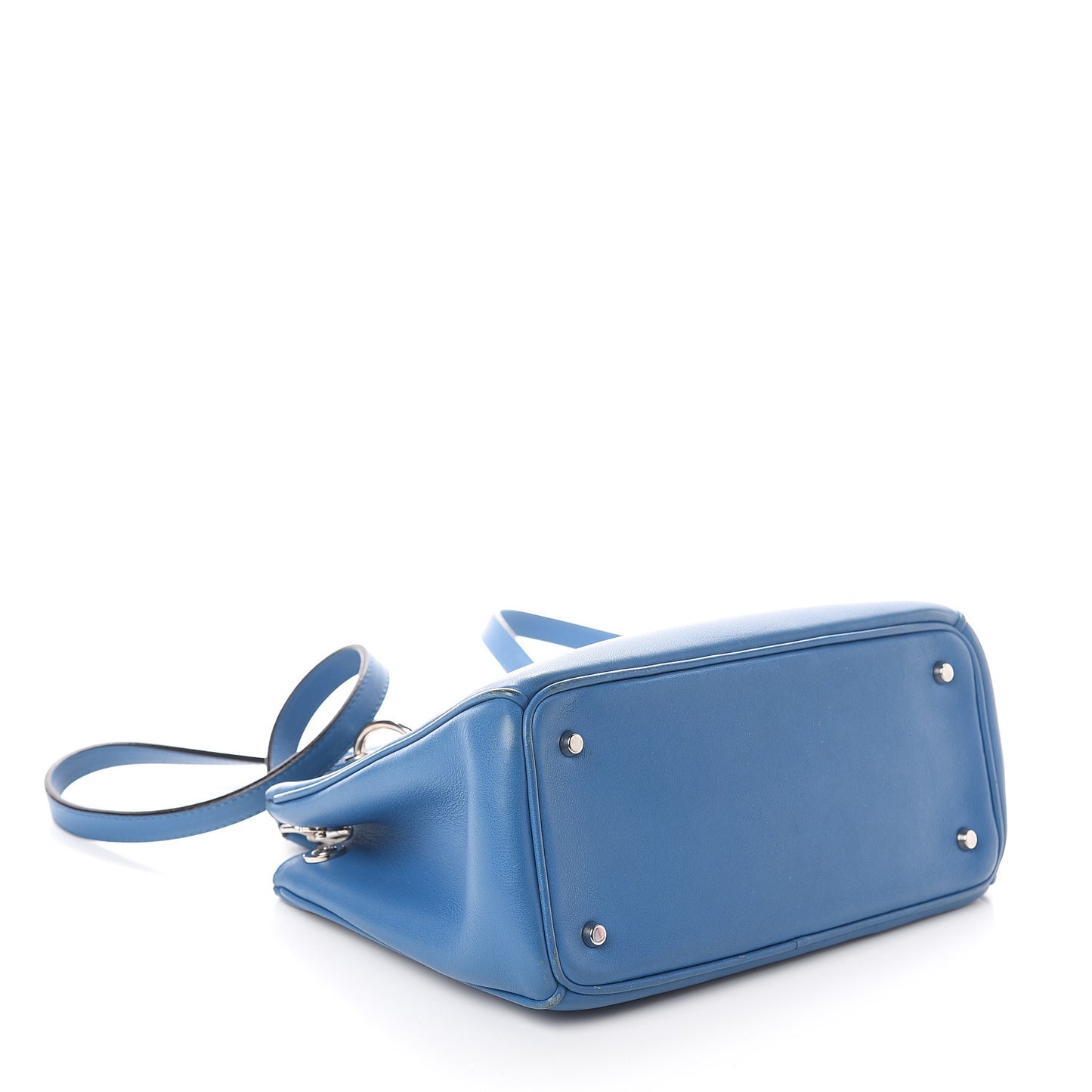 Calfskin Mini Diorissimo Tote Blue