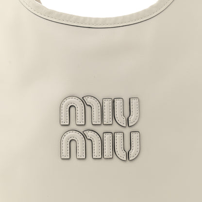 Miu Miu Nappa Ivy Bag Travertine Stone 8 of 11