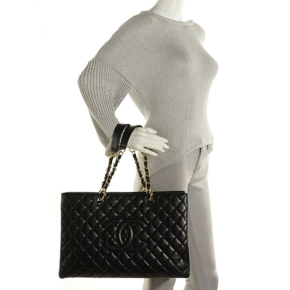 Chanel Caviar XL Grand Shopping Tote GST Black 2 of 8