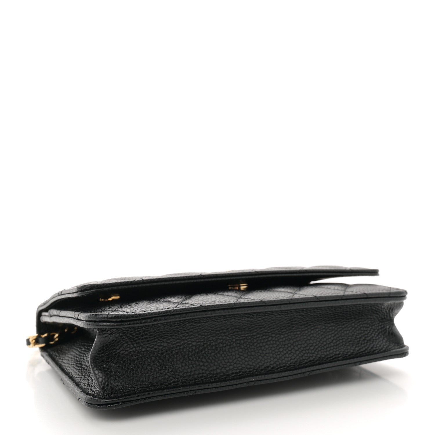Chanel Caviar Quilted Wallet on Chain WOC Black 4 of 10