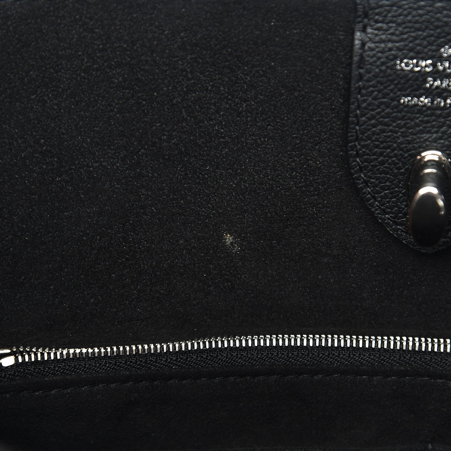 Louis Vuitton Calfskin Lockme Go Tote Black 7 of 15