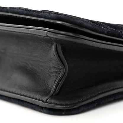 Gucci Velvet Matelasse GG Marmont Mini Bag Black 9 of 21