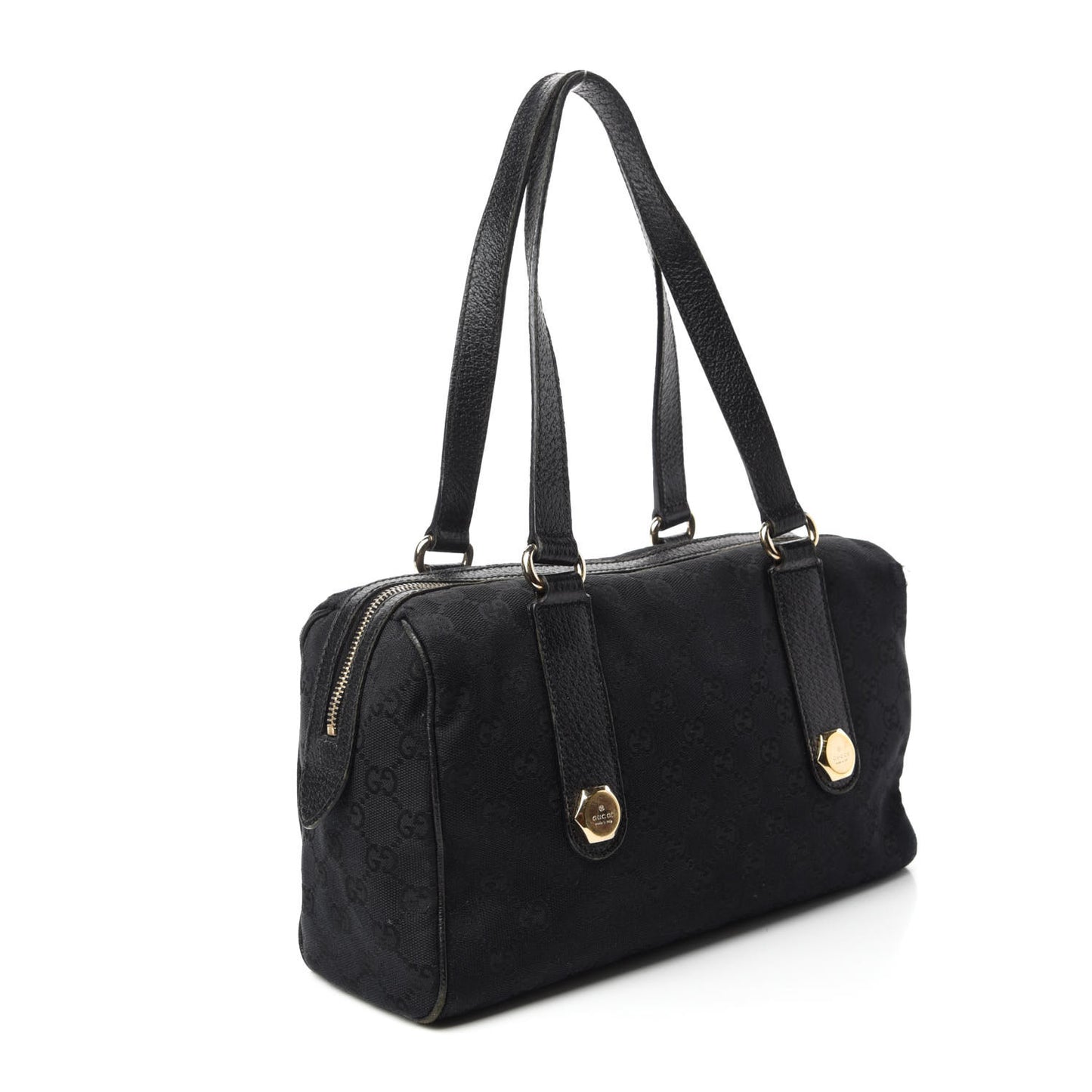 Monogram Small Charmy Boston Black