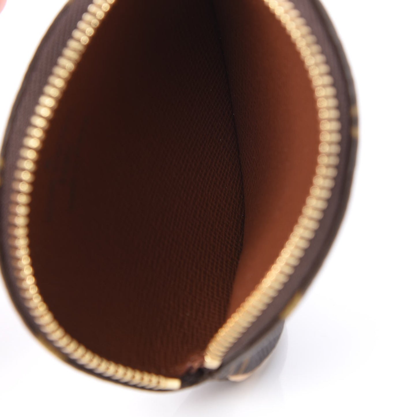 Monogram Round Coin Purse
