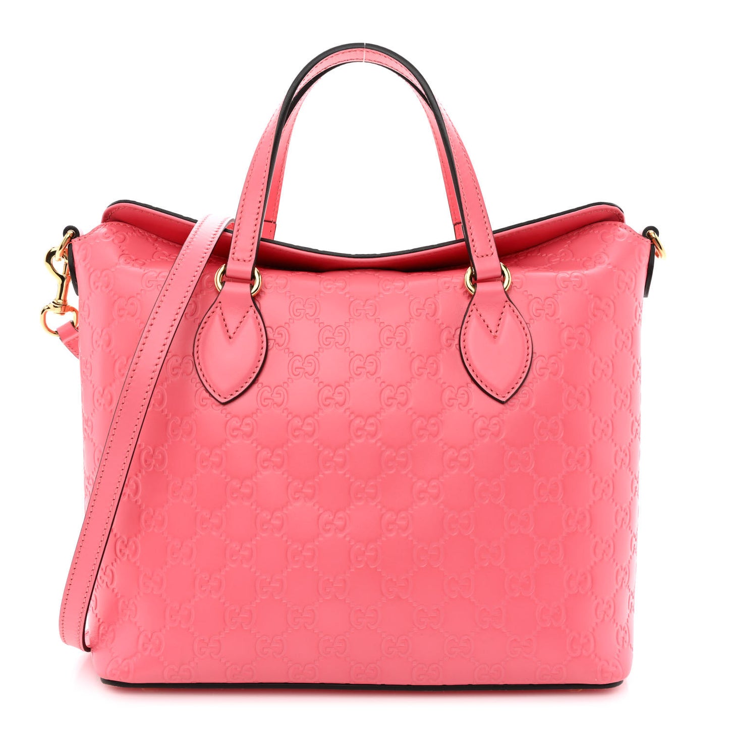 Guccissima Linea A Foldover Tote Flush