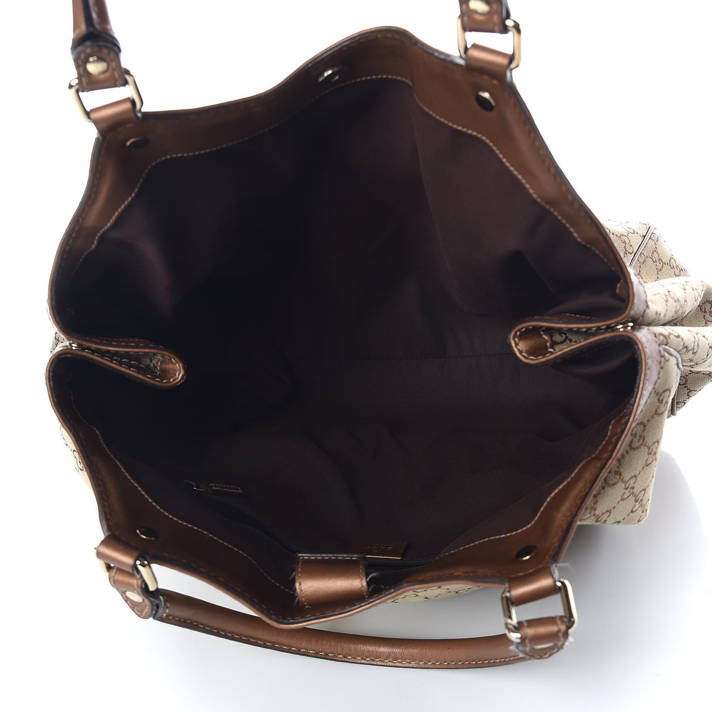 Monogram Large Sukey Tote Bronze