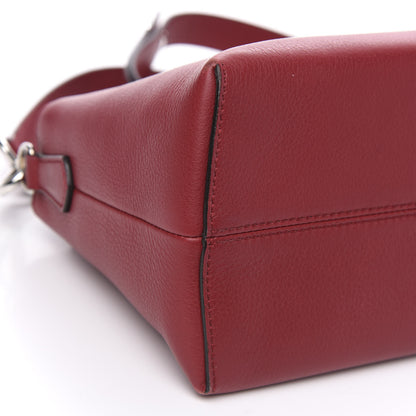 Fendi Vitello Dolce Marmol Medium By The Way Boston Bag Ciliegia 10 of 13