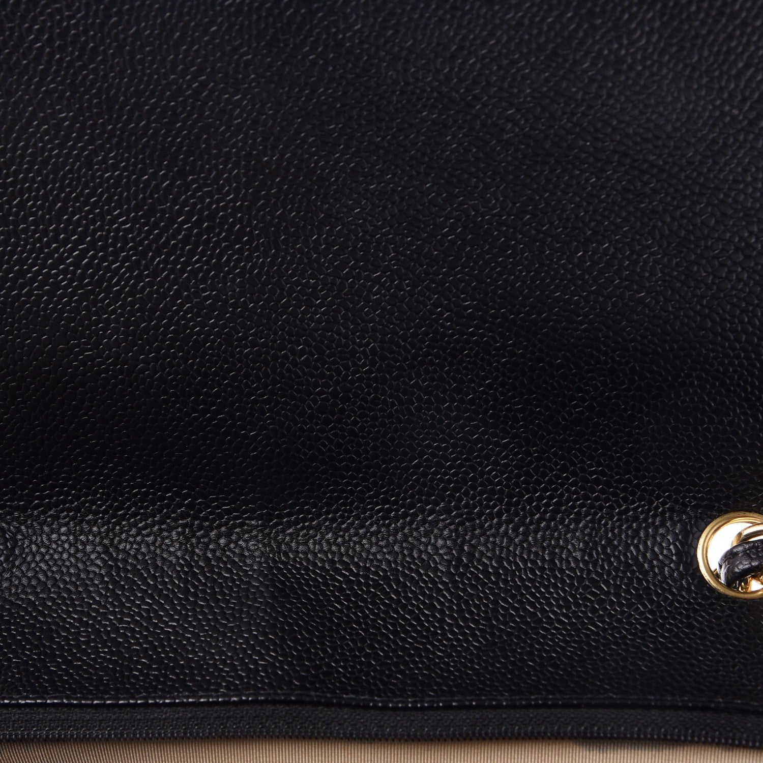 Chanel Caviar Quilted Jumbo Single Flap Black 10 of 13