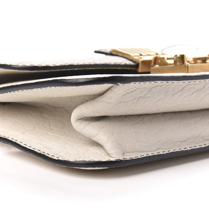Christian Dior Canyon Grained Lambskin Small Dioraddict Flap Bag Ivory 8 of 10