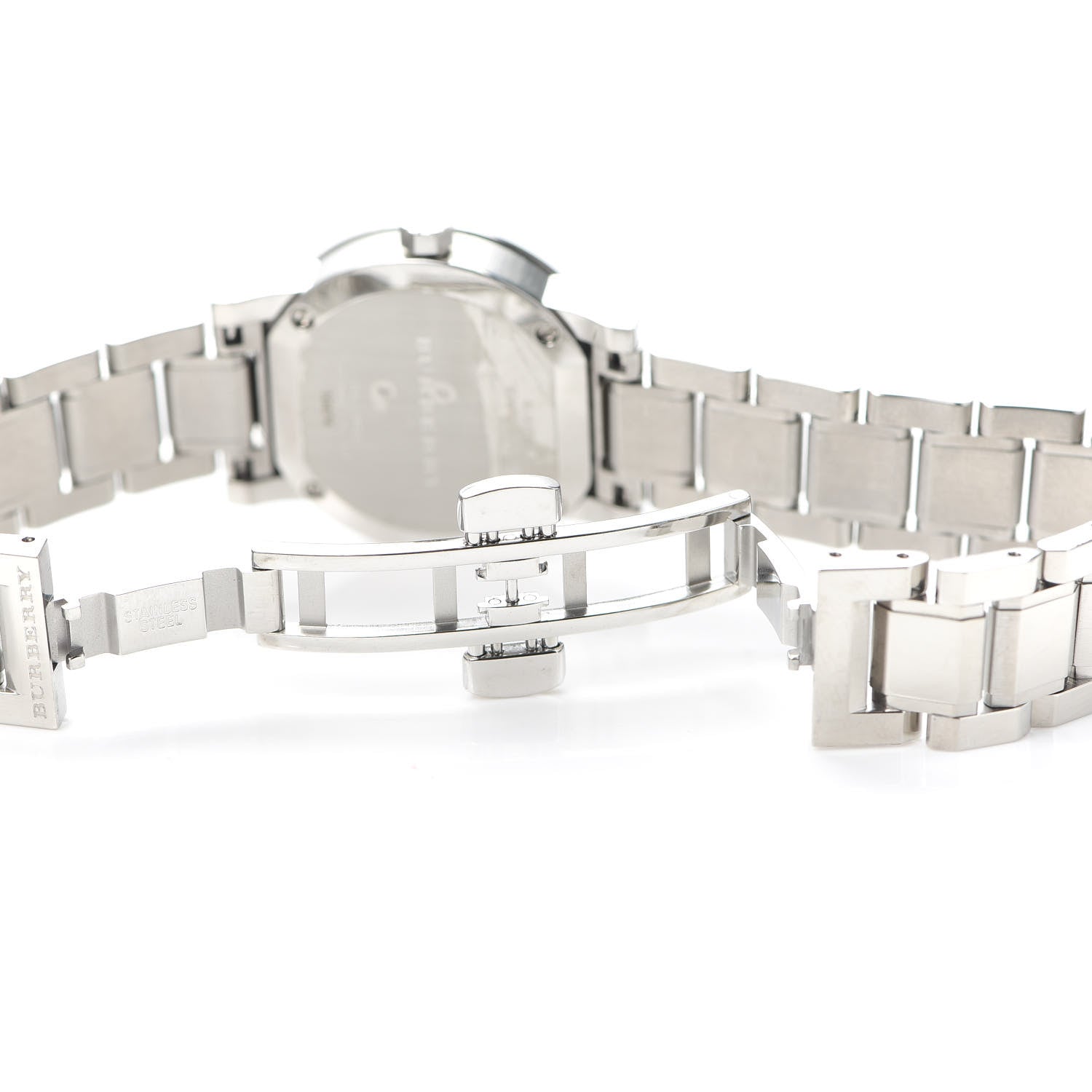 Burberry Stainless Steel Diamond Bezel 26mm The City Quartz Watch BU9220 5 of 5