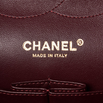 Chanel Lambskin Quilted Jumbo Double Flap Black 9 of 14