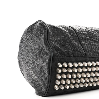Alexander Wang Pebbled Lambskin Rockie Black Nickel Hardware 8 of 11
