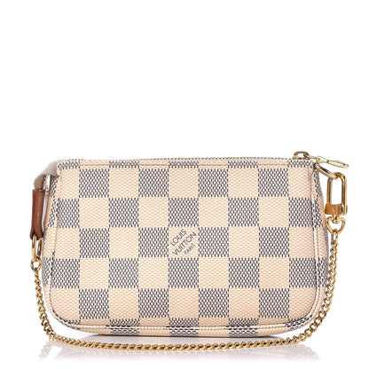 Louis Vuitton Damier Azur Mini Pochette Accessories 1 of 7