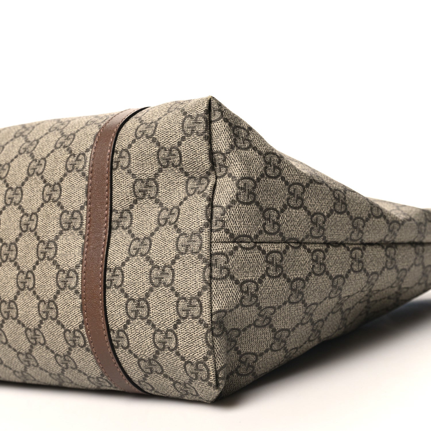 Gucci GG Supreme Monogram Medium Nice Tote Brown 10 of 10