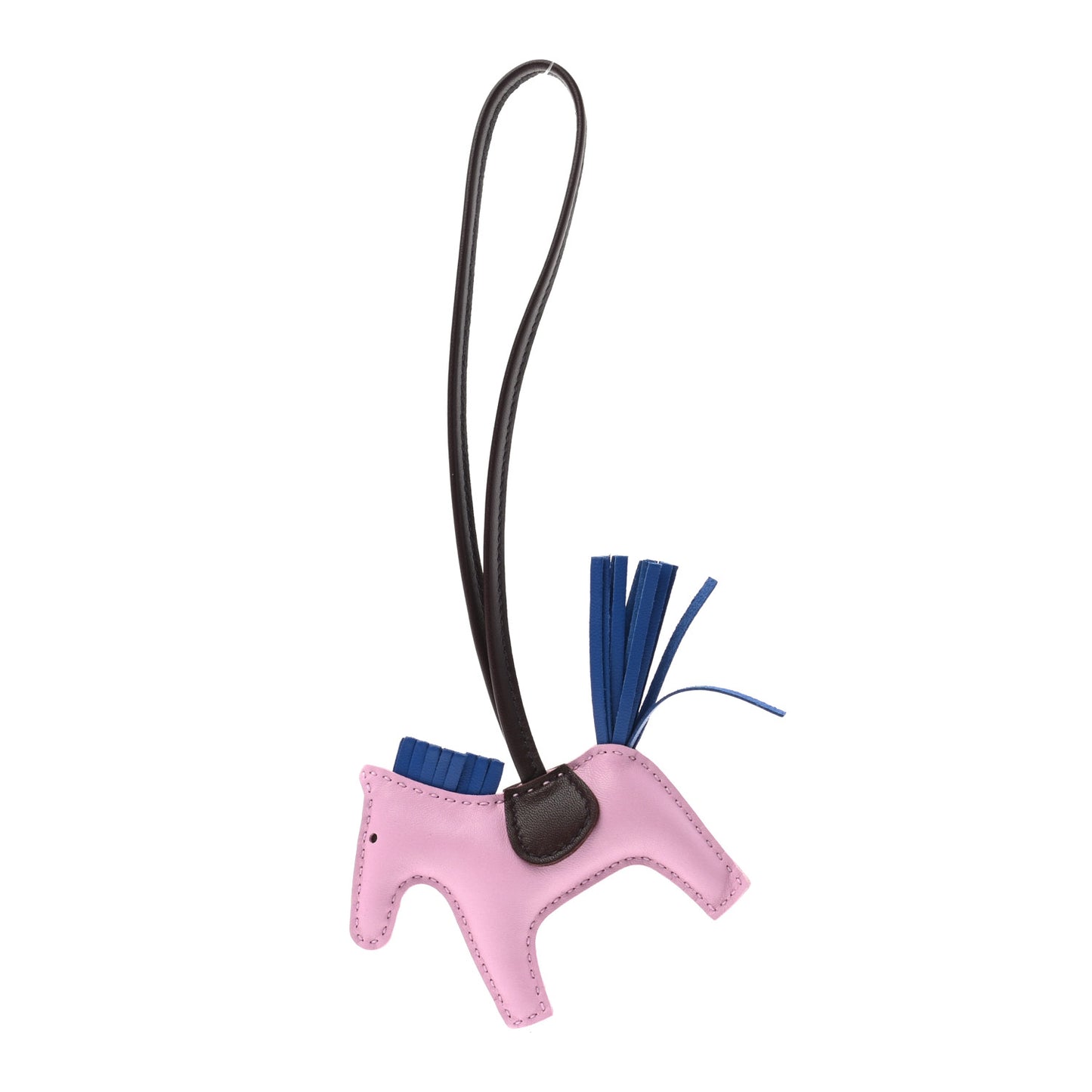 Milo Lambskin Grigri Rodeo Horse Bag Charm PM Mauve Sylvestre Bleu France Rouge Sellier