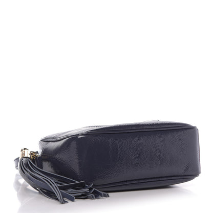 Gucci Vernice Naplack Small Soho Disco Bag Uniform Blue 4 of 15