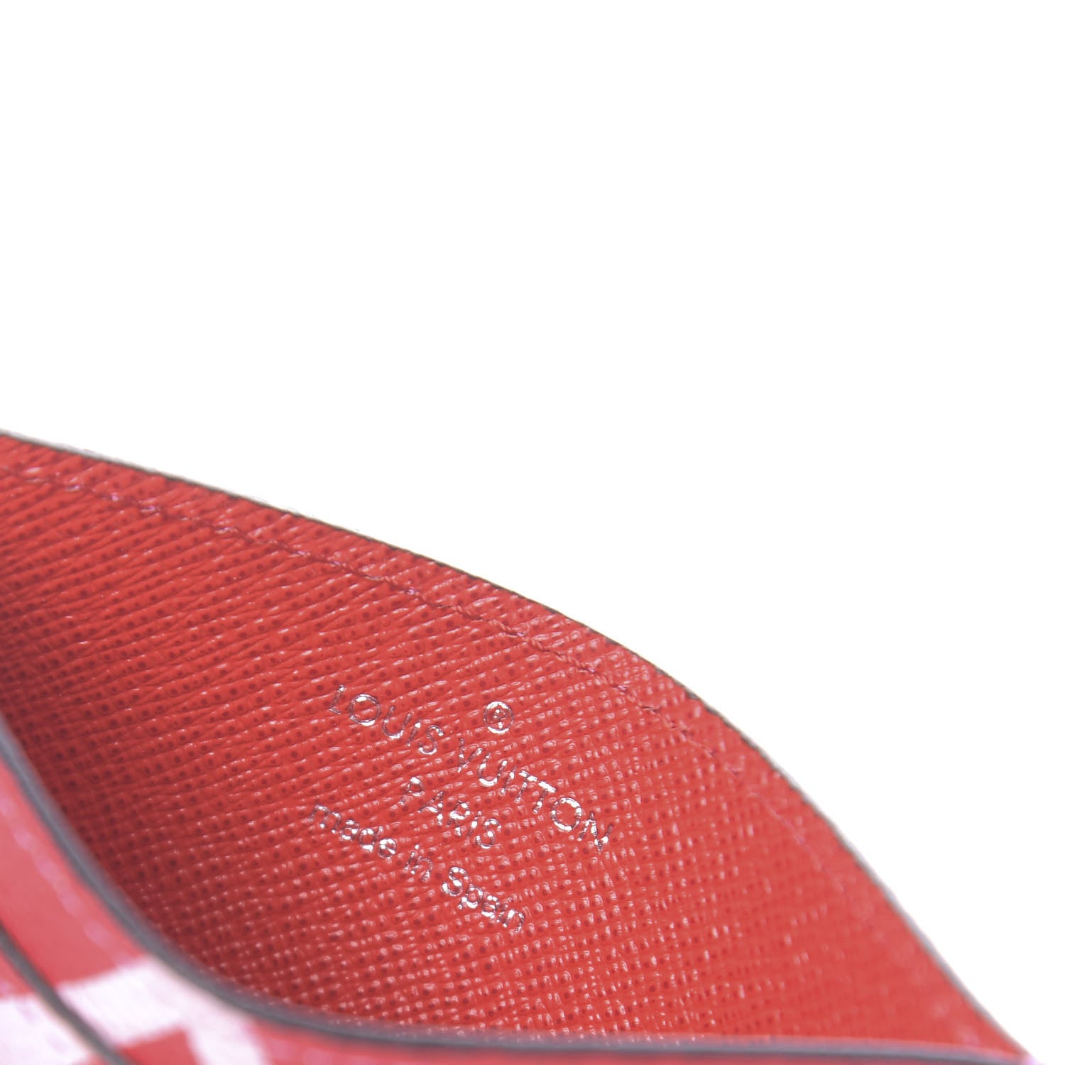 Louis Vuitton Monogram Escale Card Holder Rouge 6 of 6