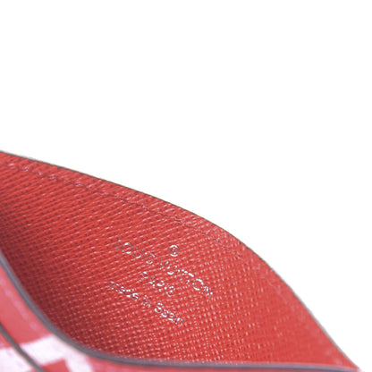 Louis Vuitton Monogram Escale Card Holder Rouge 6 of 6