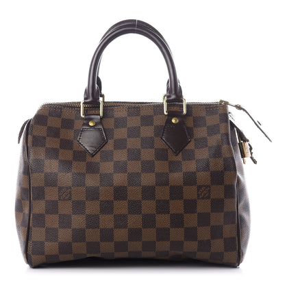 Louis Vuitton Damier Ebene Speedy 25 1 of 8