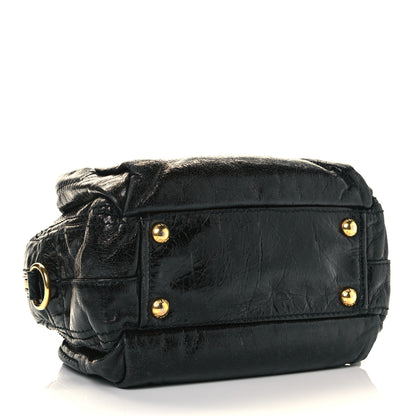 Prada Glace Calf Tote Black 3 of 8