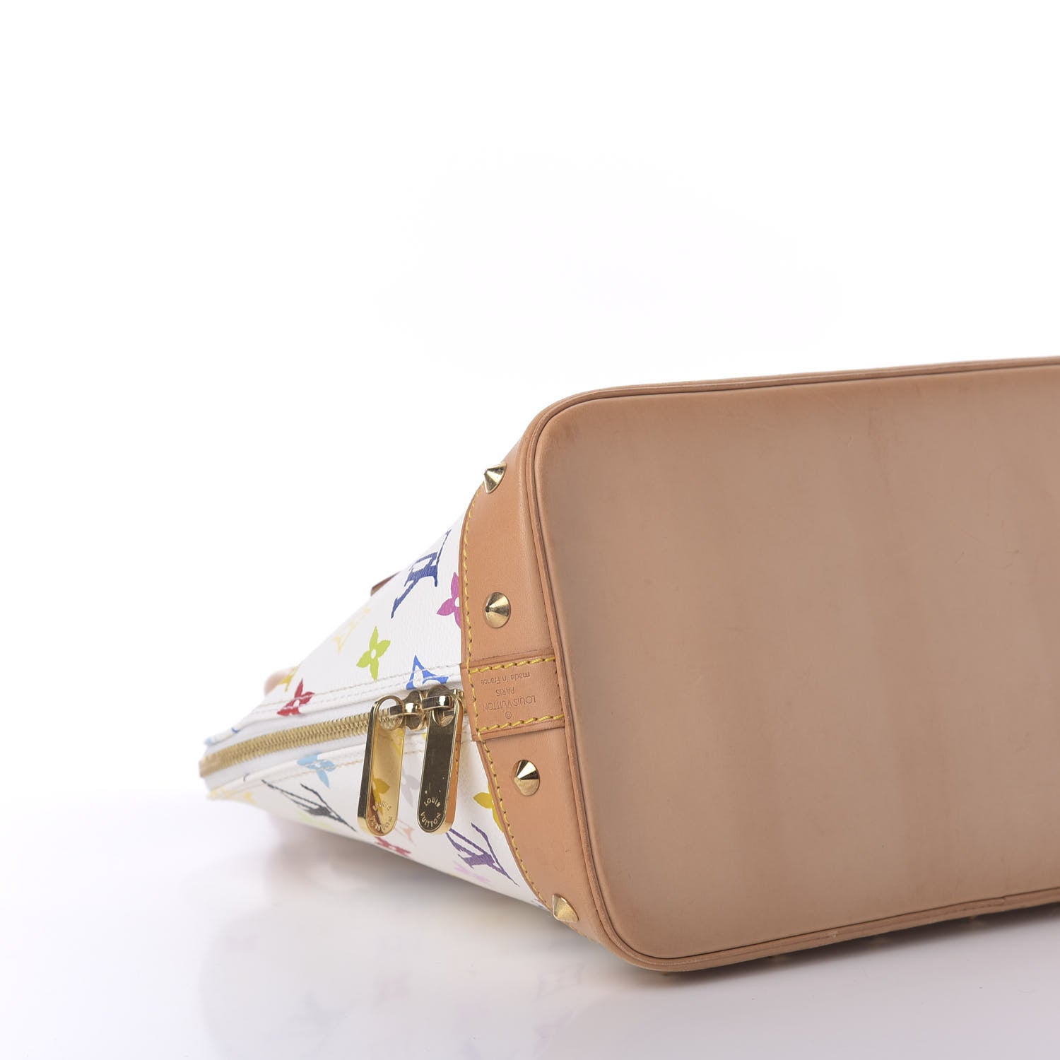 Louis Vuitton Monogram Multicolor Alma White 6 of 10