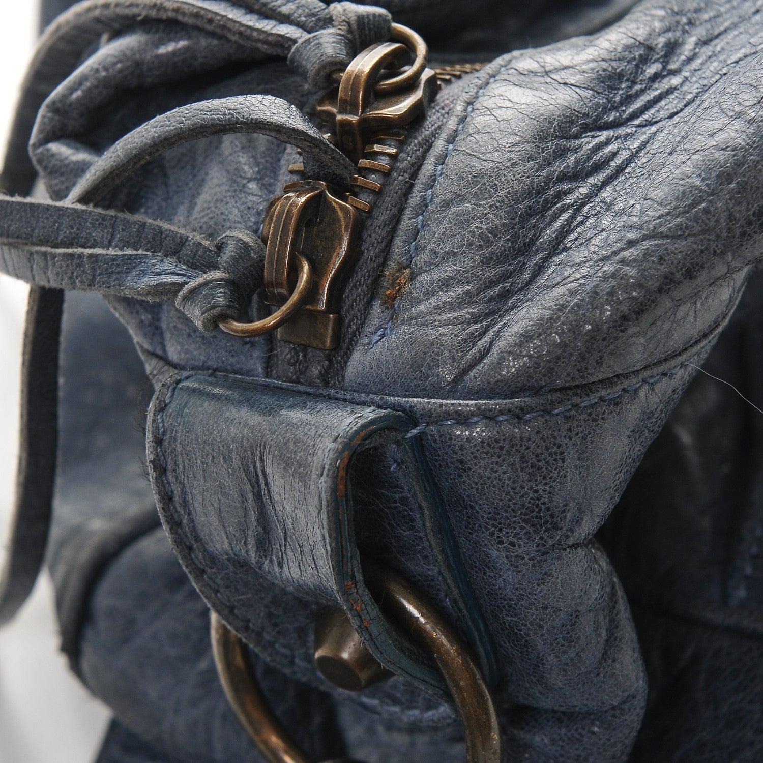 Balenciaga Chevre Classic Hardware Twiggy Indigo 9 of 9