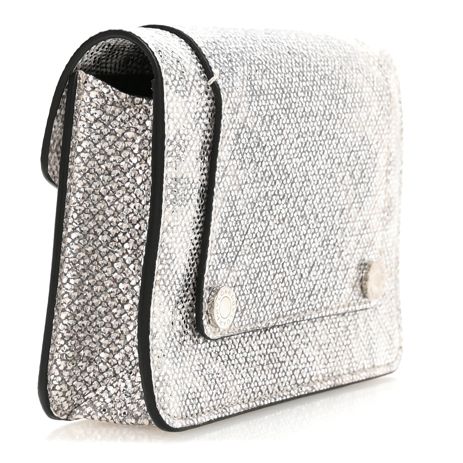 Bulgari Karung Serpenti Forever Purse Card Holder White Agate 3 of 7