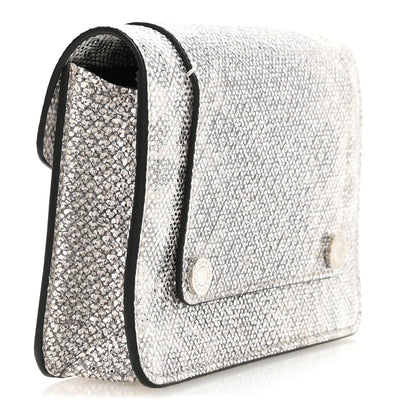 Bulgari Karung Serpenti Forever Purse Card Holder White Agate 3 of 7
