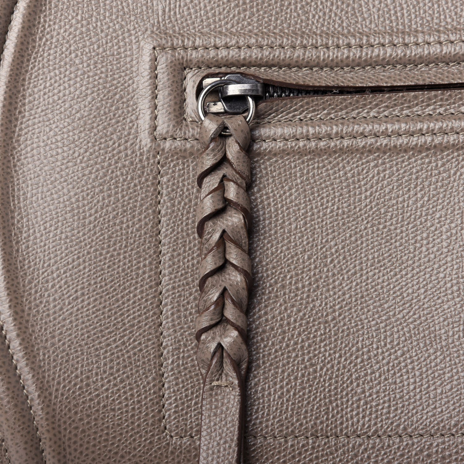Celine Grained Calfskin Medium Phantom Luggage Taupe 11 of 12