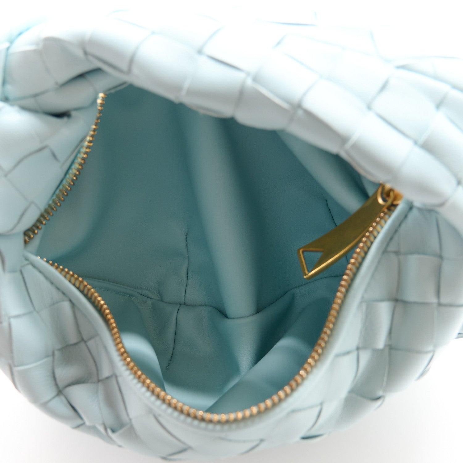 Bottega Veneta Nappa Intrecciato Mini Jodie Teal Washed 5 of 11
