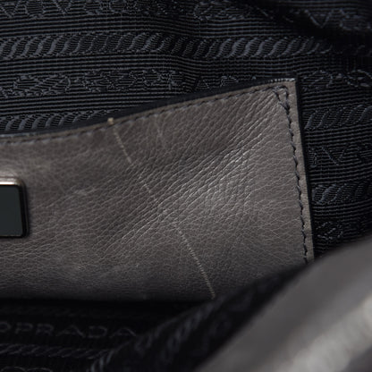 Prada Glace Calf Twin Pocket Tote Marmo 9 of 20