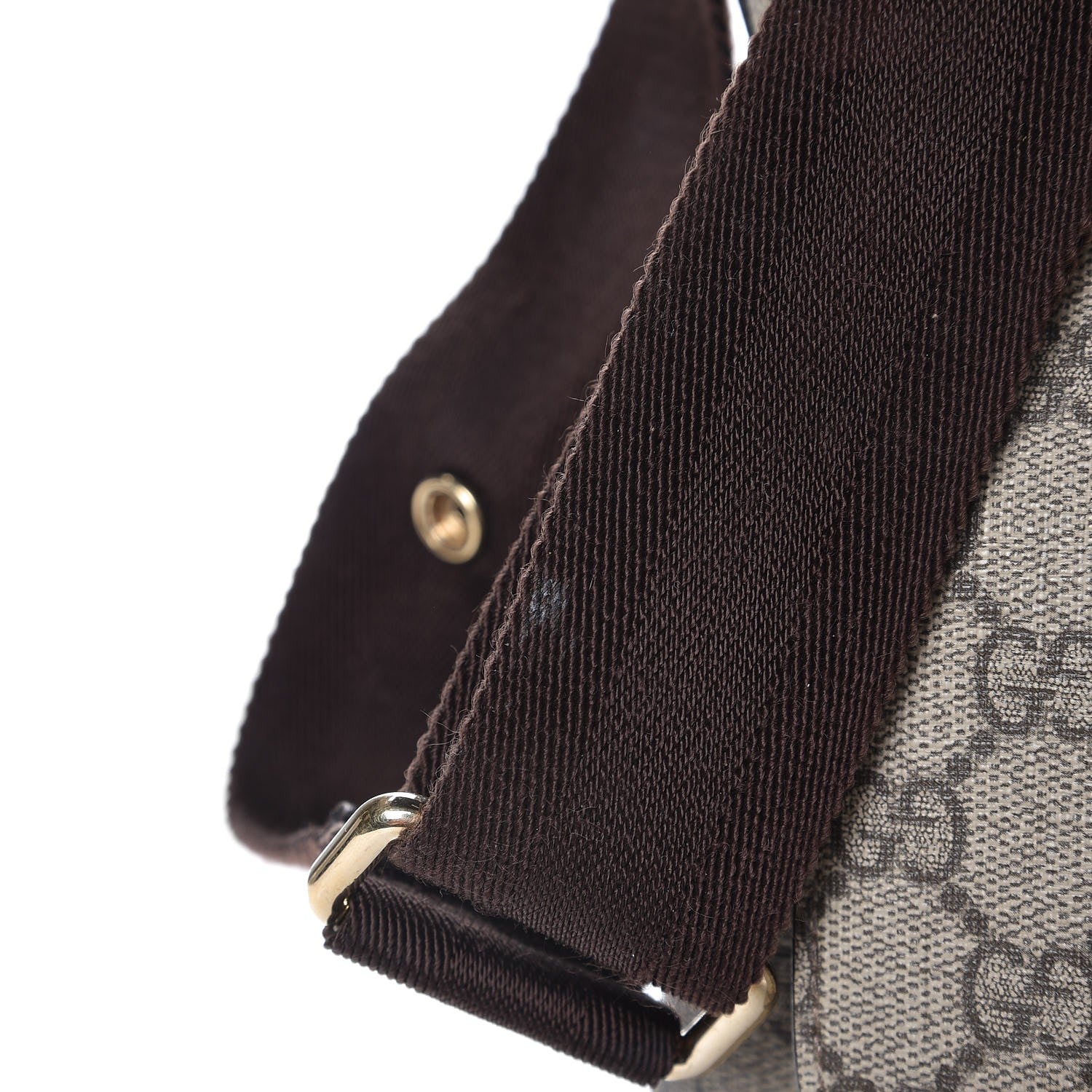 Gucci GG Plus Monogram Messenger Diaper Bag Dark Brown 13 of 13