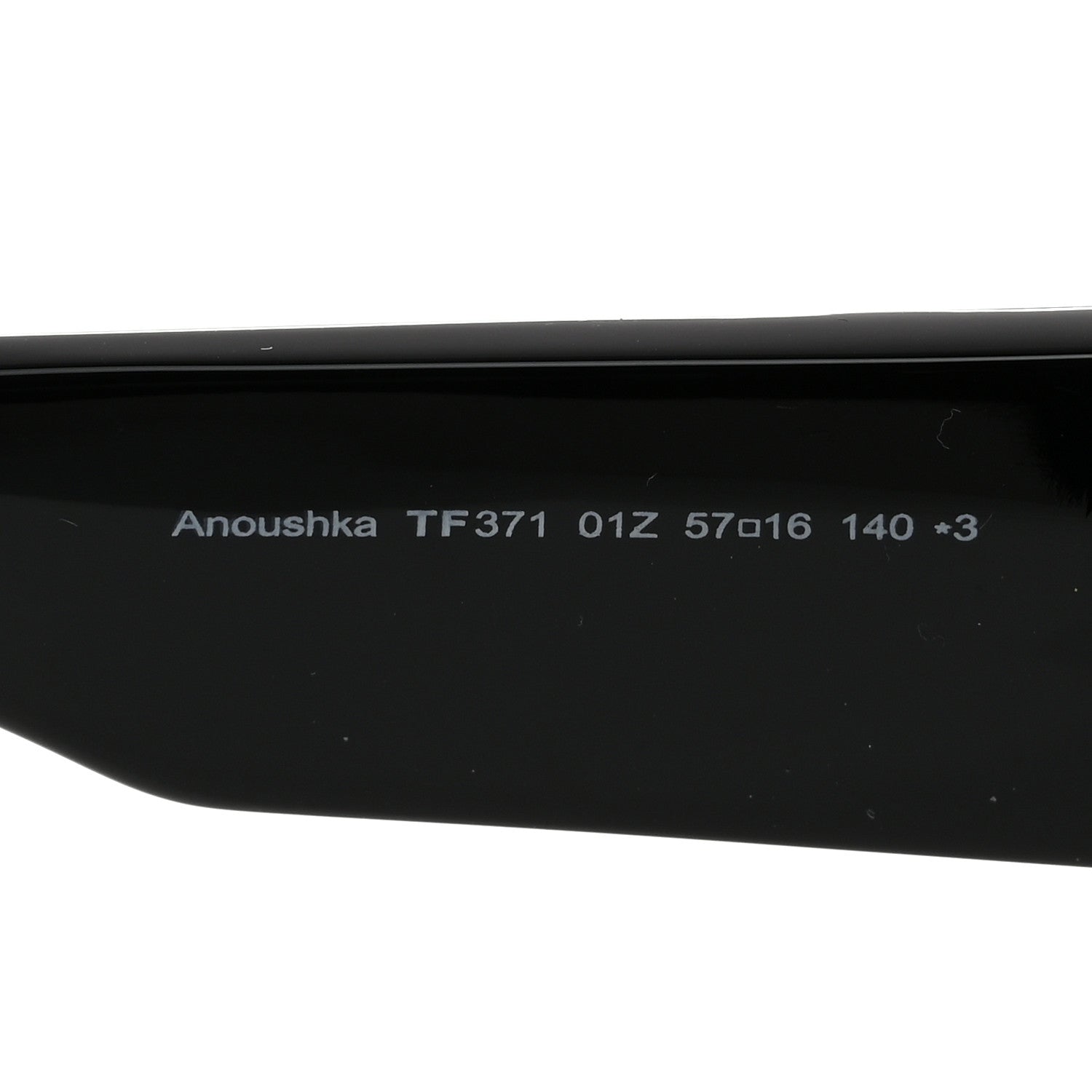 Tom Ford Acetate Anoushka Cat Eye Sunglasses TF371 Black 5 of 8