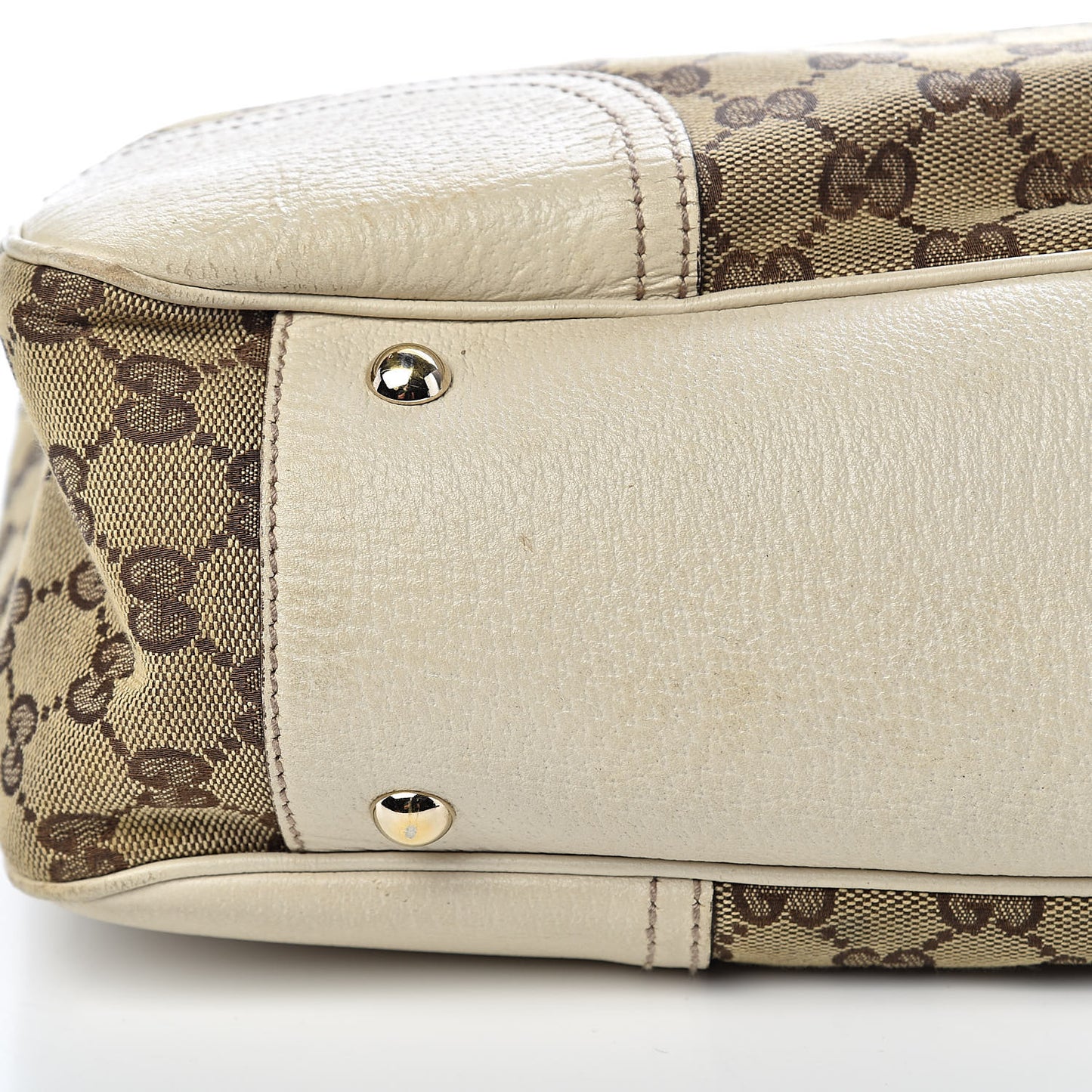 Monogram Medium Princy Tote Off White