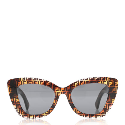 Fendi Acetate F is Fendi FF 51mm Cat Eye Sunglasses 0327/S Tortoise Camouflage 2 of 6