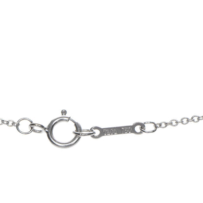 Tiffany 18K White Gold Diamond Paloma Picasso Mini Love and Kisses Pendant Necklace 5 of 9