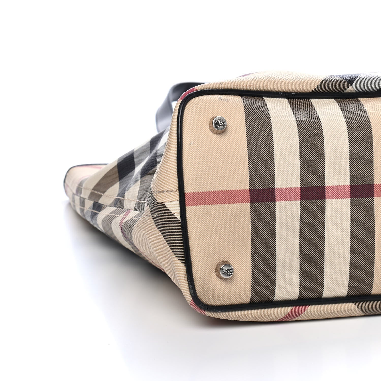 Burberry Supernova Check Tote Black 8 of 9