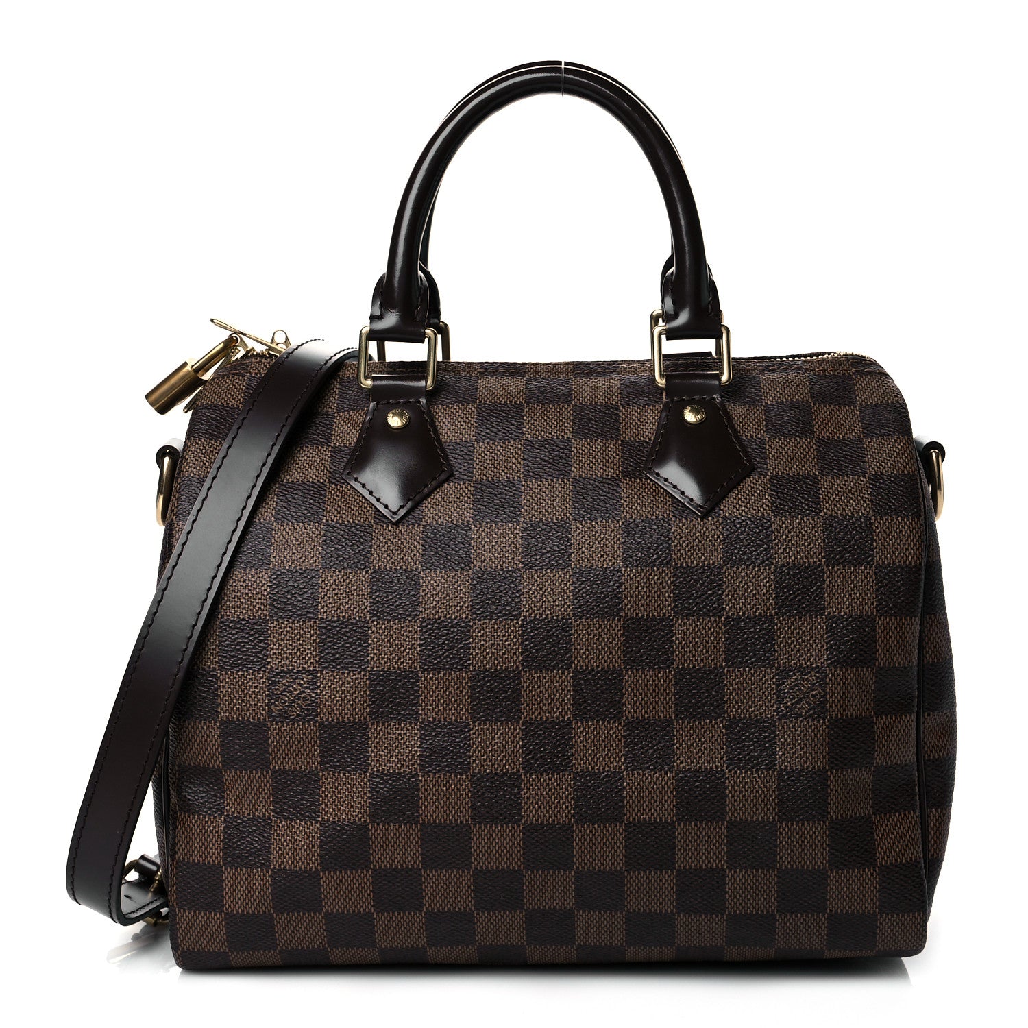 Louis Vuitton Damier Ebene Speedy Bandouliere 25 1 of 10