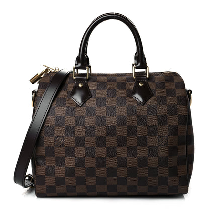 Louis Vuitton Damier Ebene Speedy Bandouliere 25 1 of 10
